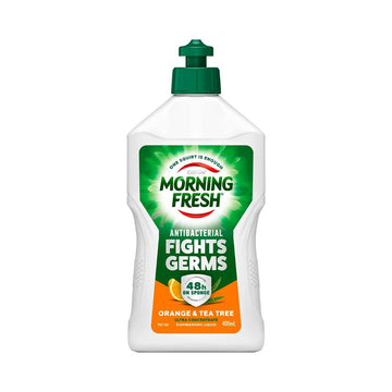 2 Pack x Morning Fresh Dishwashing Liquid Antibacterial Orange and Tea Tree - 400ml